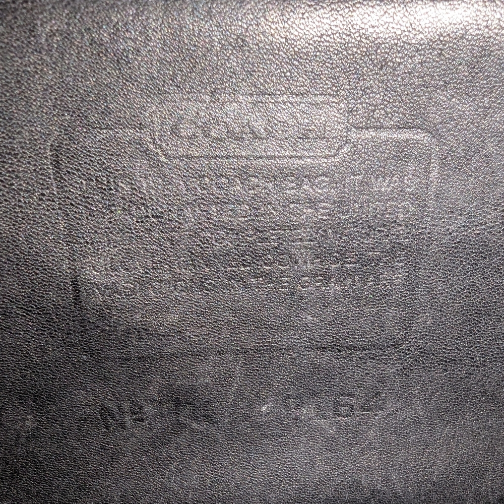 Vintage Restored Coach Legacy Compartment Leather Bag No. 9164 - Picture 14 of 16
